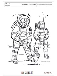 Astranot boyama sayfaları